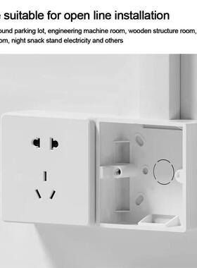 86 Type Switch Socket Box On-Wall Mount External Mounting Ca