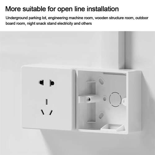 86 Type Switch Socket Box On-Wall Mount External Mounting Ca