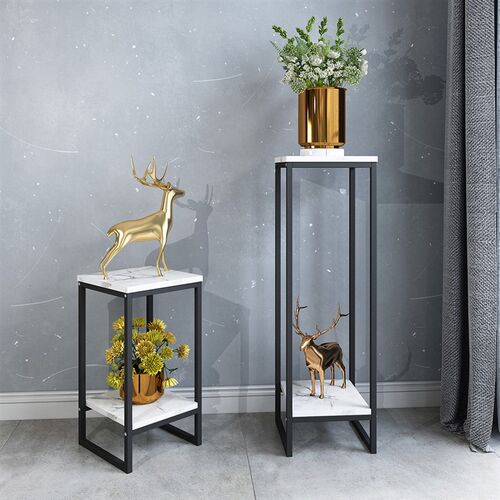 Iron Art  Indoor Ground Flowerpot Frame Household Decorate R