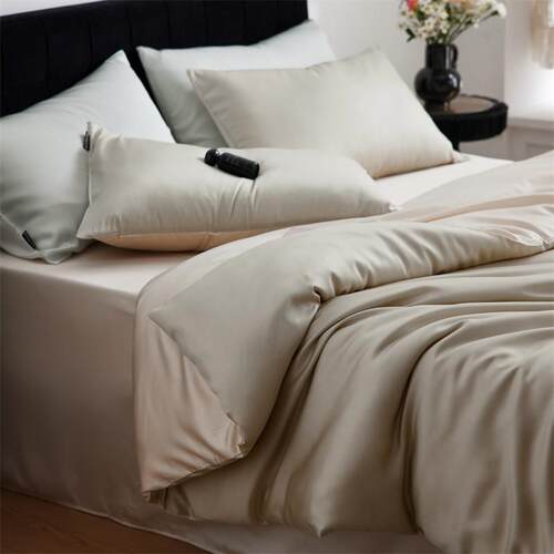 Lyocell Tencel Bedding Set Bed Sheet Duvet Cover Bedcover 床