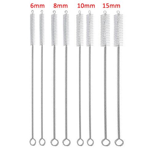 4Pcs/10Pcs Straw Cleaning Brush Reusable Eco-Friendly Stainl