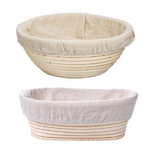 Various Shapes Fermentation Rattan Basket Country Bread