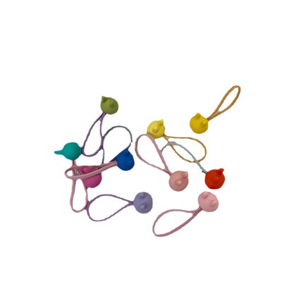 10PCS Cute Candy Color Hair Ropes Girls Sweet Hair Ties Kore