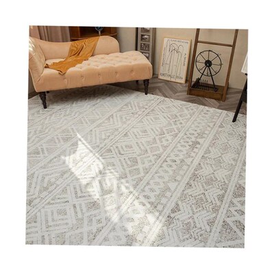 New bedroom sofa coffee table blanket bed short cashmere mat