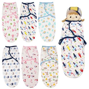 100% Cotton Baby Swaddle 0-3 Months born Wrap Blanket Infant