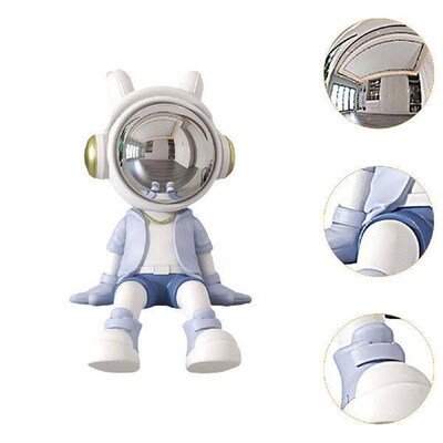 Astronaut Statue Sculpture Resin Nordic Collectible Art