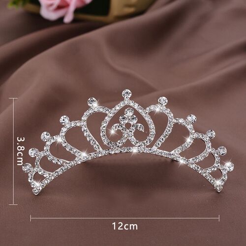 Kids Princess Crystal Tiaras and Crowns Children Girls Headb