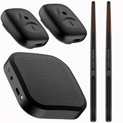 Electronic Virtual Air Drum Drumsticks Pedals Portable