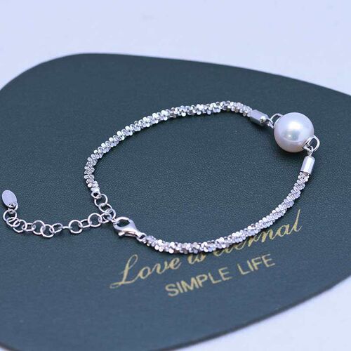 Freshwater -2mm White Round Strong Light Fine Flaw Pearl Brl
