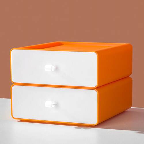 Newly Drawer Type Storage Box Office Desk Top Stackable Fil