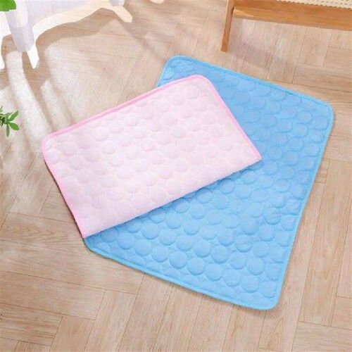 Pet-safe Pad Dog Cat Mats for Summer Self-cooling Ice Silk