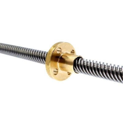 T10 Lead Screw 304 stainless steel stepper motor lead 2mm 4m