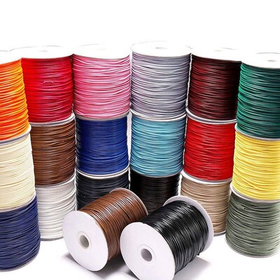 10M Dia 1.0-2.0mm Waxed Cord Waxed Thread Cord String Strap