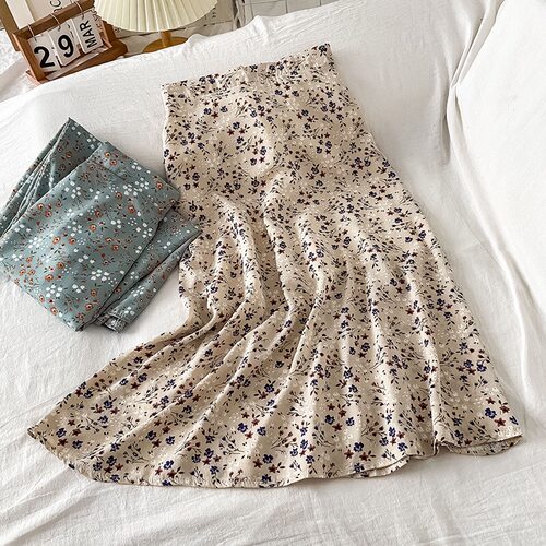 New Korean Version Of The High Waist Spring Summer Skirt 202