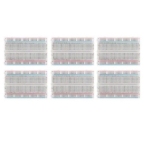 6 400 Point Breadboard Kit Solderless Breadboards For