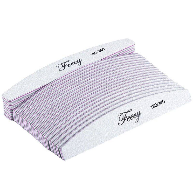 10Pcs/Lot Nail File Buffer Double Side Nail Files Buffer 80/图片