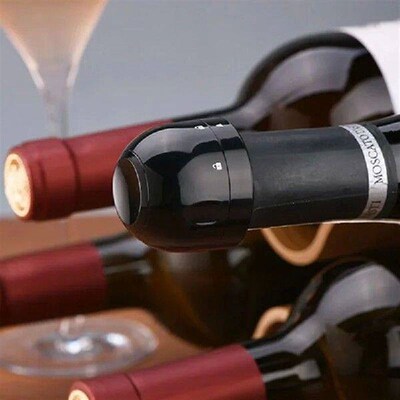 1/2/3ps Vacuum Red Wine Bottle Cap Stopper Silicone Sealed