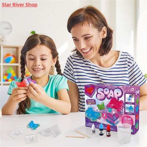 Science Experiment Kit Magic Science/Bouncy Ball/Soap/Disgus