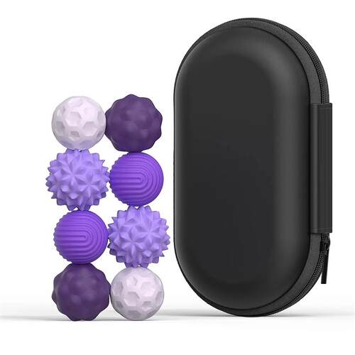 4/8pcs Magnetic Toy EDC Anti Stress Relief Toys Fidgeting An