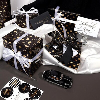 happy birthday包装纸 wrapping paper christmas gift packaging