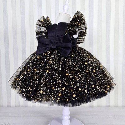 Princess Dress Girls Sequin Tutu Lace Mesh Birthday Prom Tod