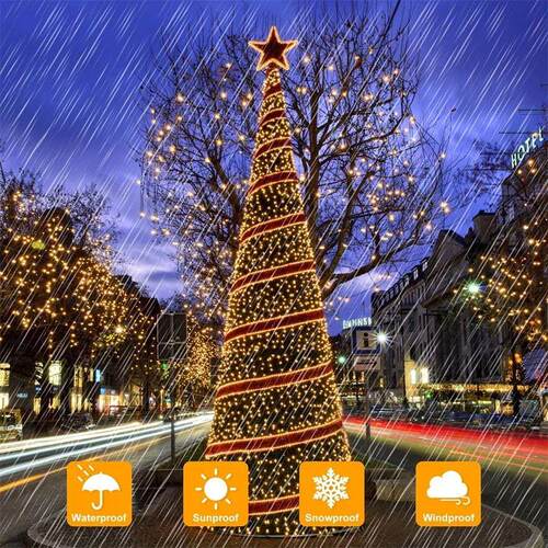 4pcs 22/32M Solar Led Fairy Light Outdoor Festoon Led Waterp