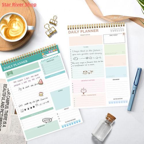 Schedule Book The Notebook Hourly Planner Daily Spiral Notep