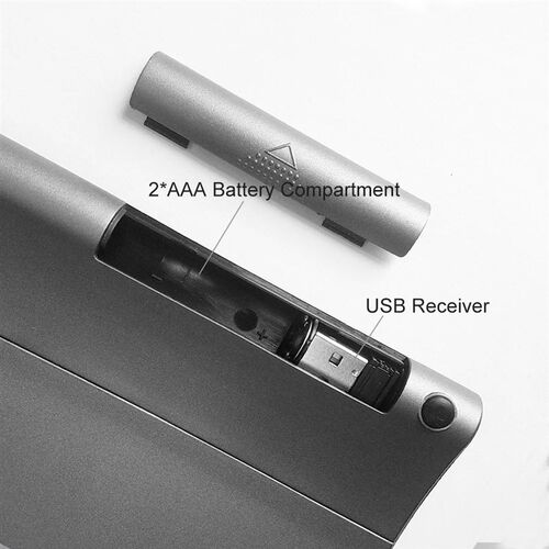 Slim 2.4G Wireless Keyboard with Touchpad Mouse Number Numer
