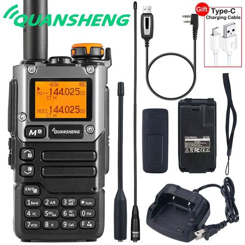Quansheng UV K5 (8) Walkie Talkie Am Fm Two Way Radio Commut