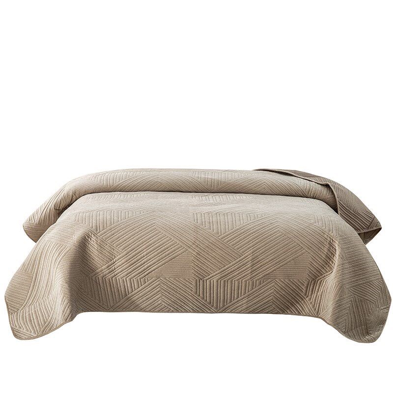 Bedspread Bed Cover linen Coverlet Bedcover Blanket Bedsheet - 实物图