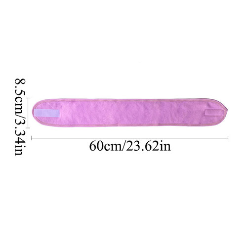 1PC Women Adjustable Hairband Makeup Toweling Hair Wrap Head