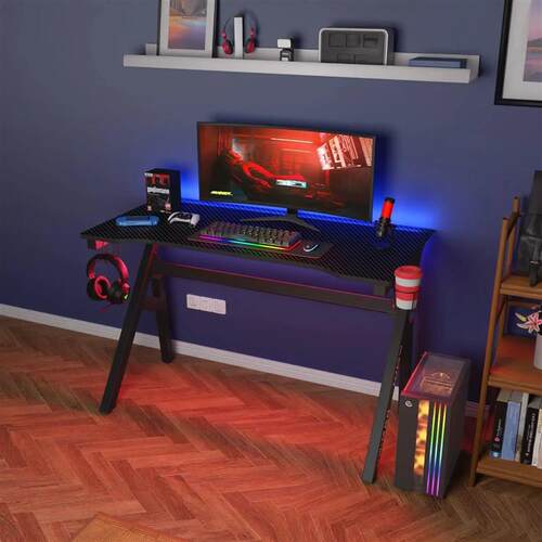 Gaming Desk Computer Desk 47 Inch Home Office Desk Extra Lar