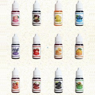 12 Colors 10ML Macaron Ice Cream Cake Food Coloring Ingredie