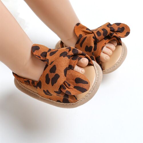 Baby Shoes Handtied Bow Soft Antislip Sole Learning Walker S