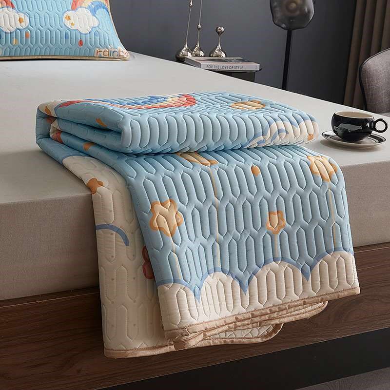 New Silk Latex Mat Summer Air Conditioning Soft Mat Single