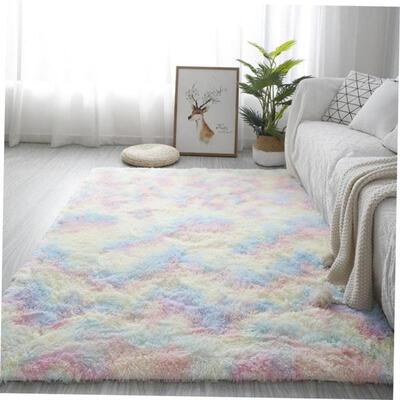 Soft Carpet Area Rugs Floor Bed Mats Living Room Bedroom Rug