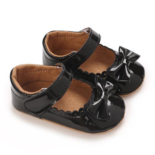 Spring Autumn 01Y Cute Bow Princess Baby Walker Shoes for Gi