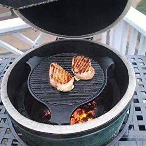 18 Cast Iron Plate Setter Replacement BBQ Grill Accessory
