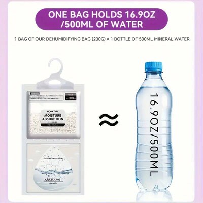 Clothes Moisture Absorber, Humidity Control Bag, Wardrobe De