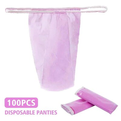 100Pcs For Women Spa Non Woven Fabrics Underwear Tanning Wra