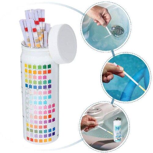 100 Pcs Water Quality Test Strips Kit for Drinking Testing