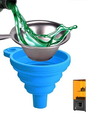 New Metal UV Resin Filter Cup+Silicon SLA 3D Printer UV Resi