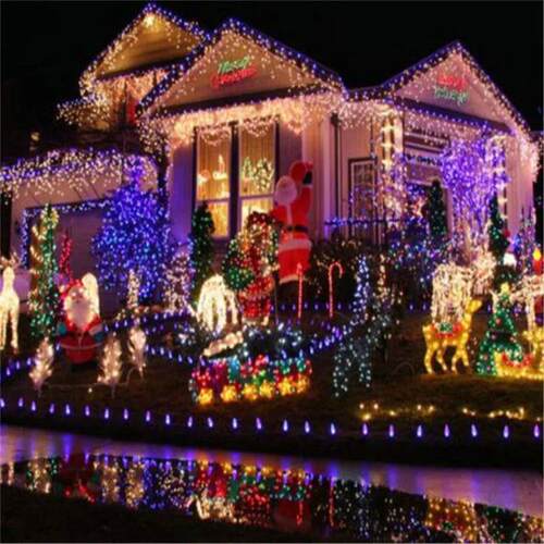 10M 100LEDs LED String Light AC220V AC110V 9 Colors Festoon