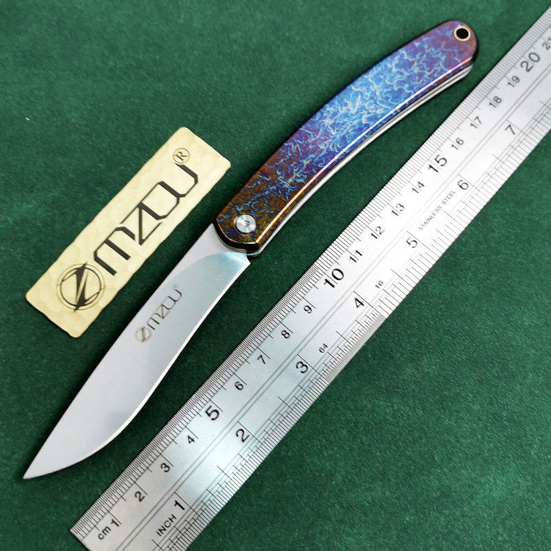 奥地利M390粉末钢折刀高硬度锋利户外随身无锁口袋折叠小水果刀具