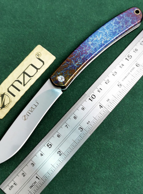 奥地利M390粉末钢折刀高硬度锋利户外随身无锁口袋折叠小水果刀具