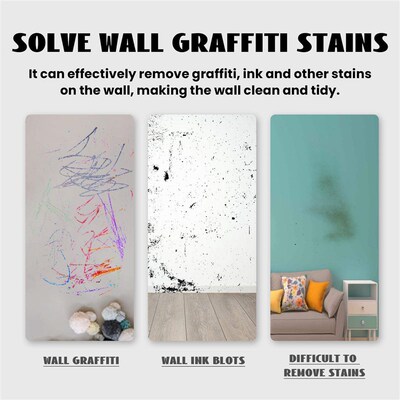 JAKEHOE latex paint wall cleaning paste home white wall gra