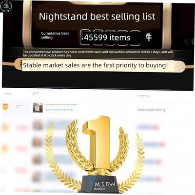 Mini Bedside Table Ultra Narrow Rounded Corner Locker