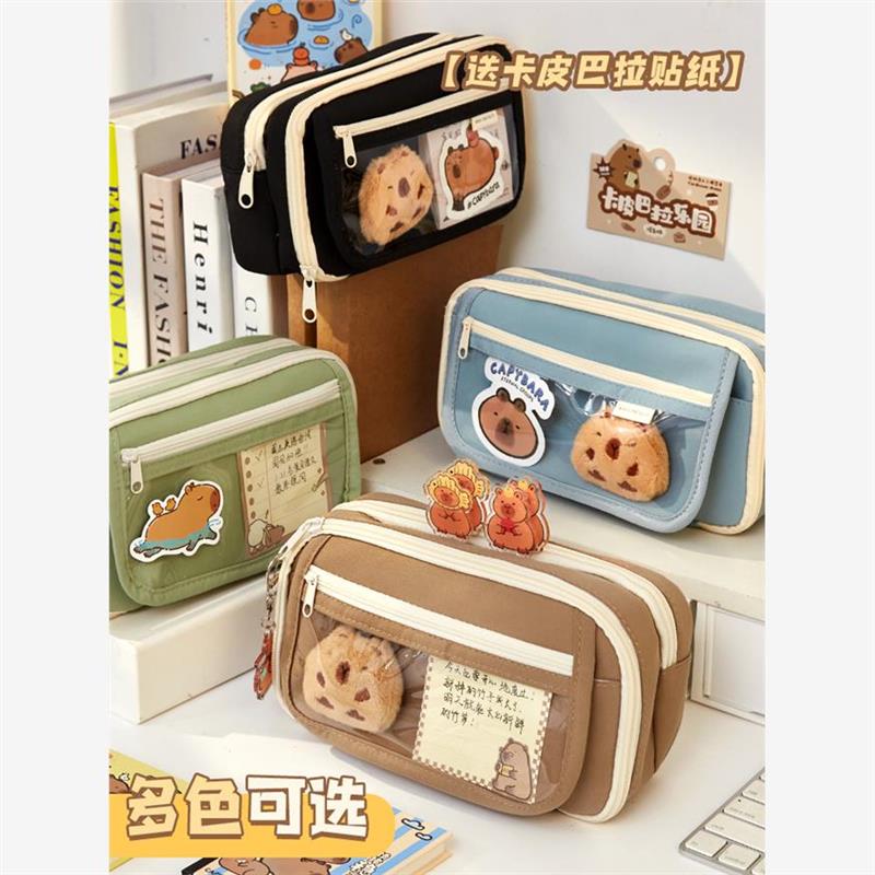 Large Capacity Pencil Case Stationery School Supplies Pencil图片
