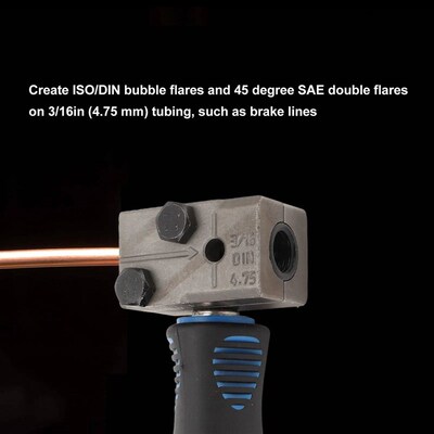 3/16in Double Flaring Tool Metal Handheld Brake Line Double