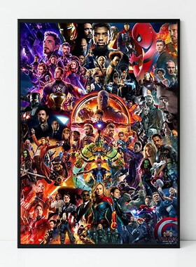 Avengers EndGame  Poster Famous Movie Poster  Wall Art Home